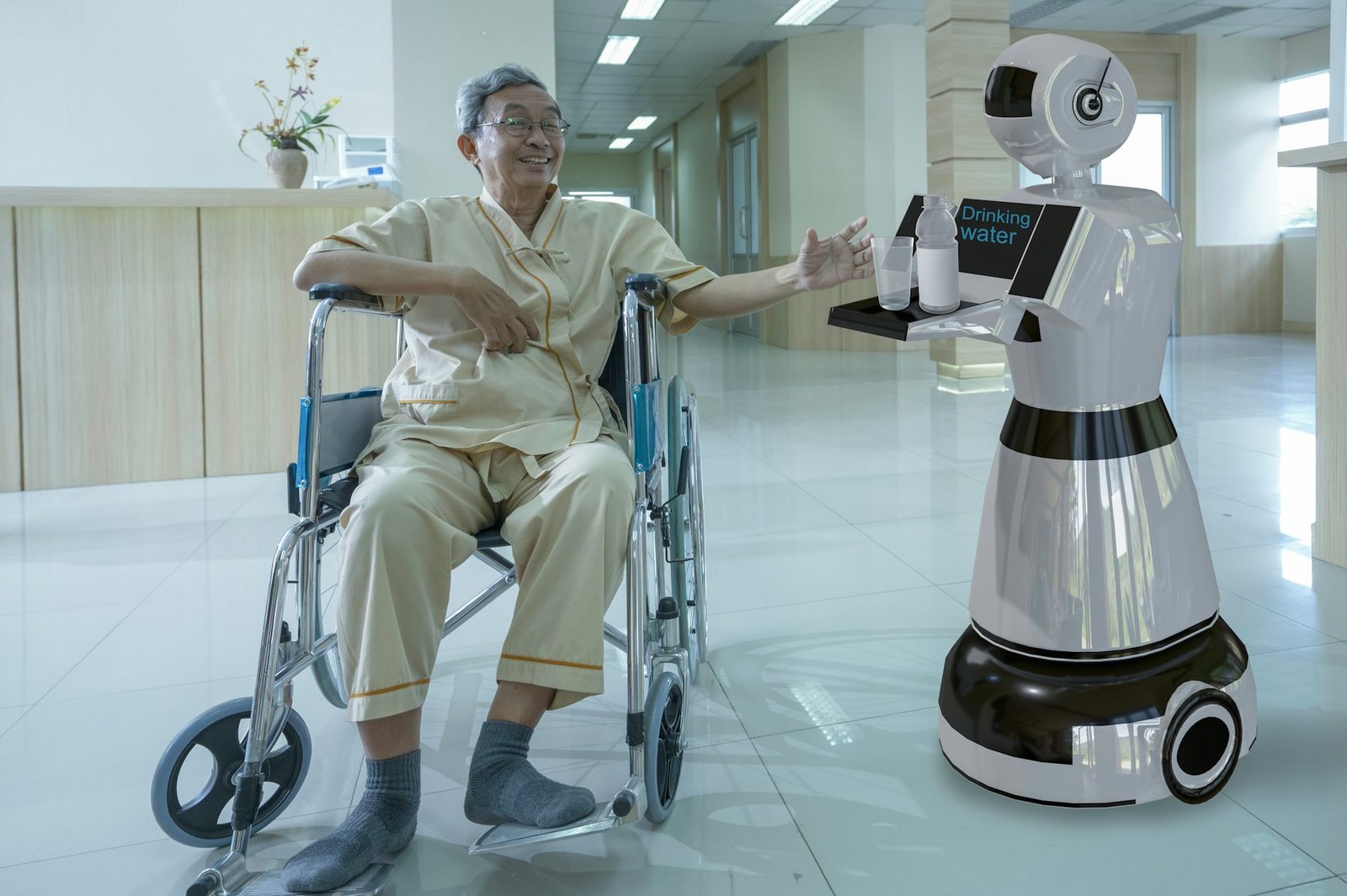 Hospital Automation and Service Robots